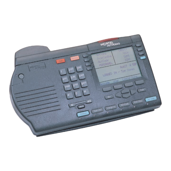 Nortel M3905 Call Center Benutzerhandbuch
