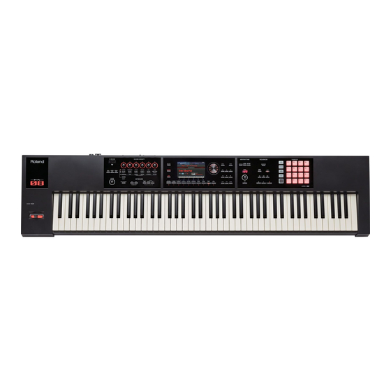 Roland FA-08 Referenz-Anleitung