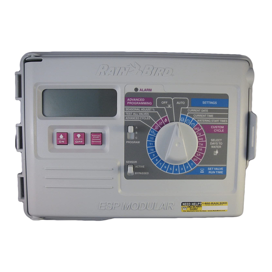 RAIN BIRD ESP MODULAR ANLEITUNG PdfHerunterladen ManualsLib