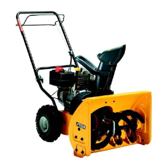 Stiga DUO LINE SNOW FALL Gebrauchsanweisung
