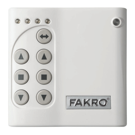 fakro ZWK10 Bedienungsanleitung