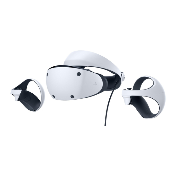 Sony PlayStation VR2 Bedienungsanleitung