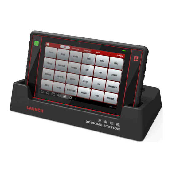 LAUNCH X-431 PADII Handbuch