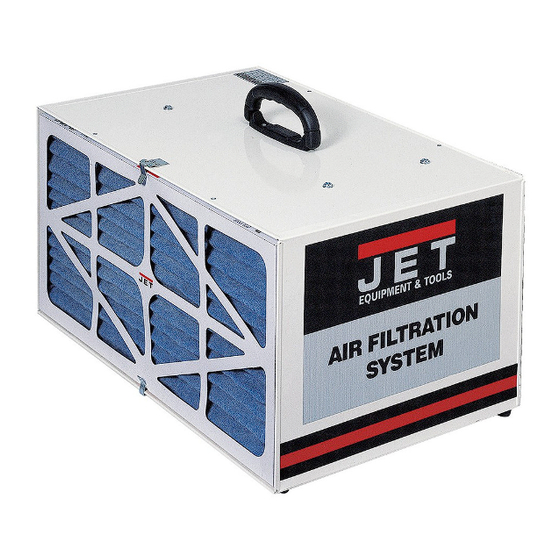 Jet AFS-500 Gebrauchsanleitung