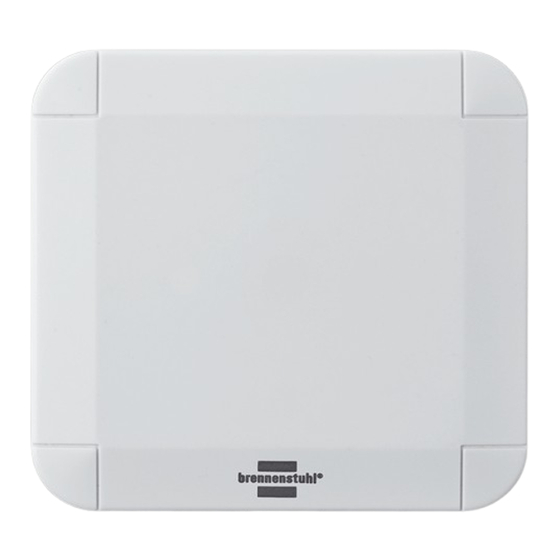 brennenstuhl TFS 868 01 IP44 3726 Bedienungsanleitung