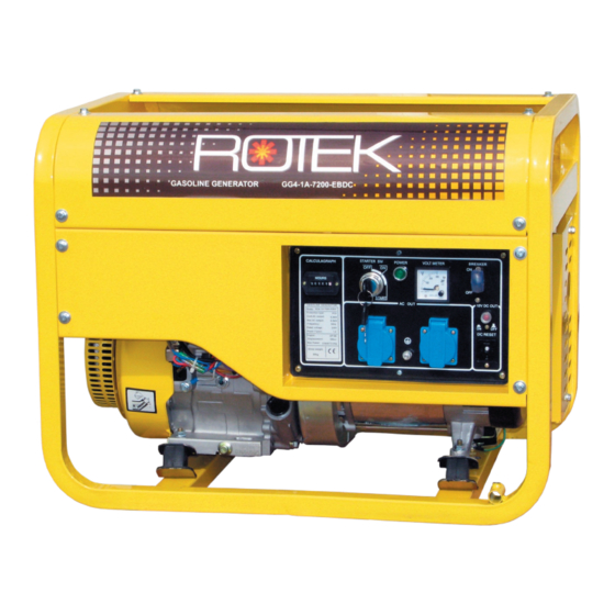 Rotek GG4-1A-7200-EBDCZ Benutzerhandbuch