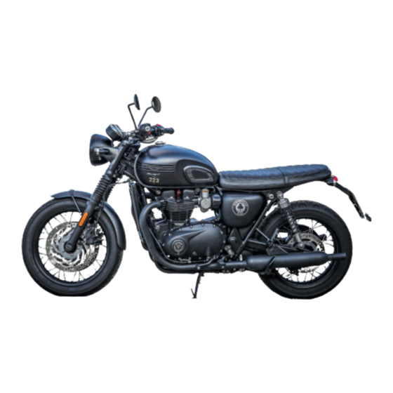 Triumph Bonneville T120 Benutzerhandbuch