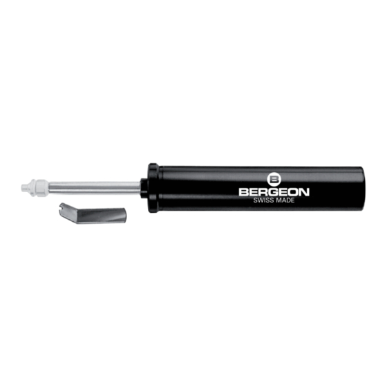 Bergeon 376437 Gebrauchsanweisung