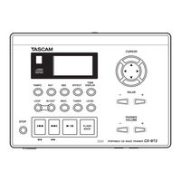 Tascam CD-BT2 Benutzerhandbuch