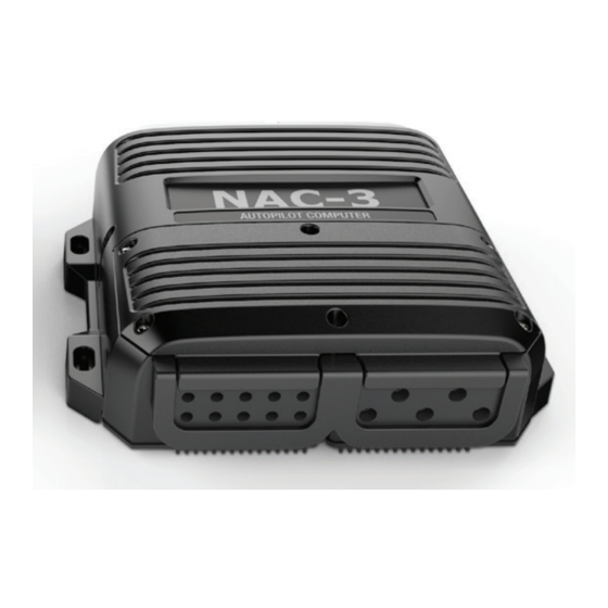 Simrad NAC-3 Inbetriebnahmeanweisungen