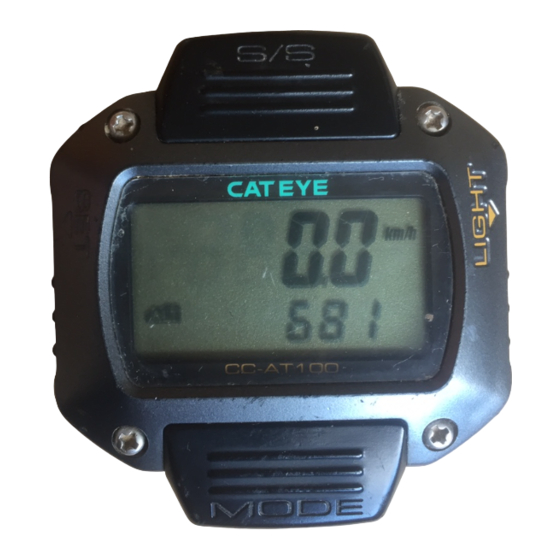 CAT EYE CC-AT100 Bedienungsanleitung
