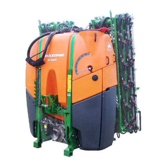 Amazone UF 1602 Betriebsanleitung