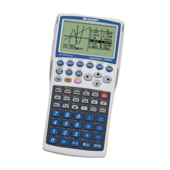 Sharp EL-9650 Bedienungsanleitung