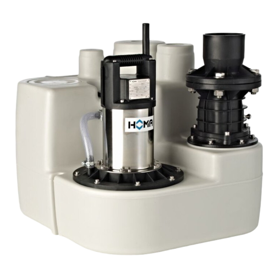 Homa Sanistar C102W Betriebsanleitung