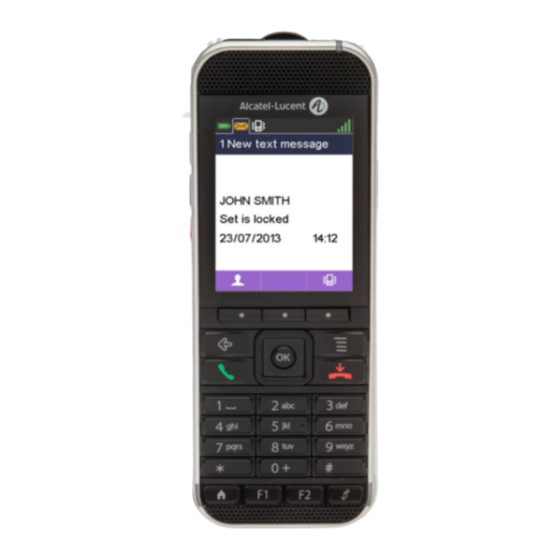 Alcatel-Lucent 8242 DECT Benutzerhandbuch