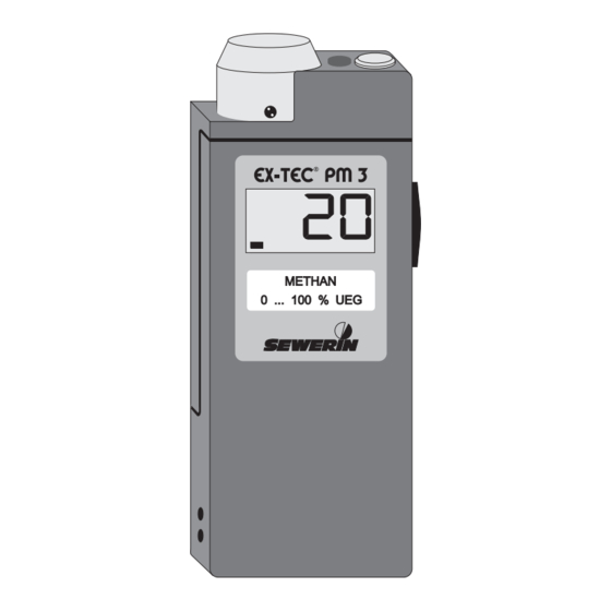 sewerin EX-TEC PM3 Betriebs-Anleitung