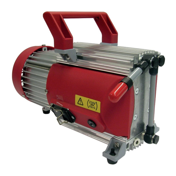 Pfeiffer Vacuum MVP 020-3 AC Handbücher