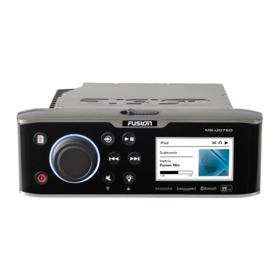 Fusion MS-UD750 Bedienungsanleitung