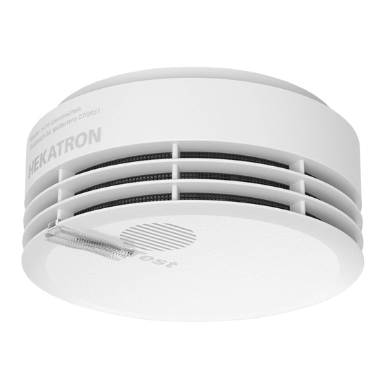 Hekatron Genius plus Bedienungsanleitung