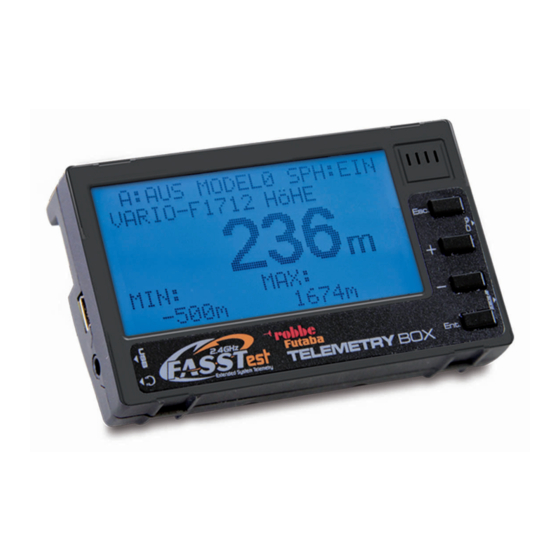 ROBBE-Futaba Telemetry-Box FASSTest Anleitung