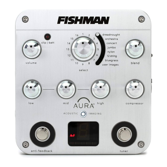 Fishman AURA SPECTRUM di Bedienungsanleitung