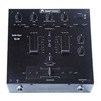 Omnitronic DJ-40 Bedienungsanleitung