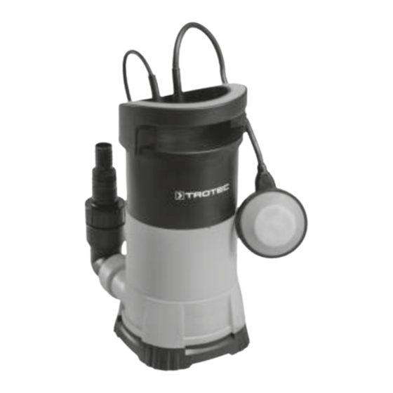 Trotec TWP 4005 E Bedienungsanleitung