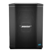 Bose S1 PRO+ Bedienungsanleitung