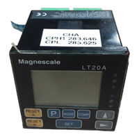 Magnescale LT20A Series Bedienungsanleitung