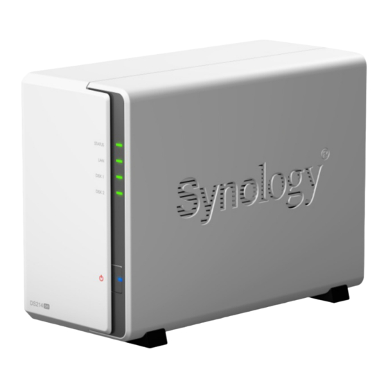 Synology DiskStation DS214se Handbücher