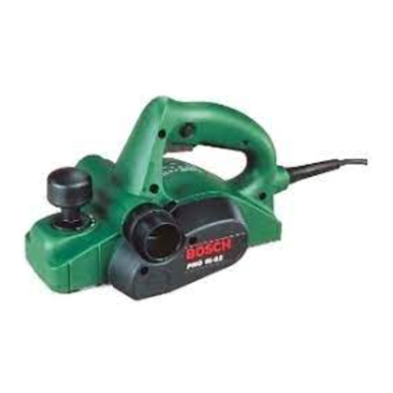 Bosch PHO 16-82 Bedienungsanleitung