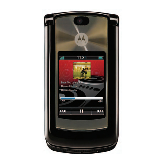 Motorola MOTORAZR2 V8 Handbuch