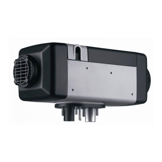 Webasto Air Top 2000 ST Einbaudokumentation