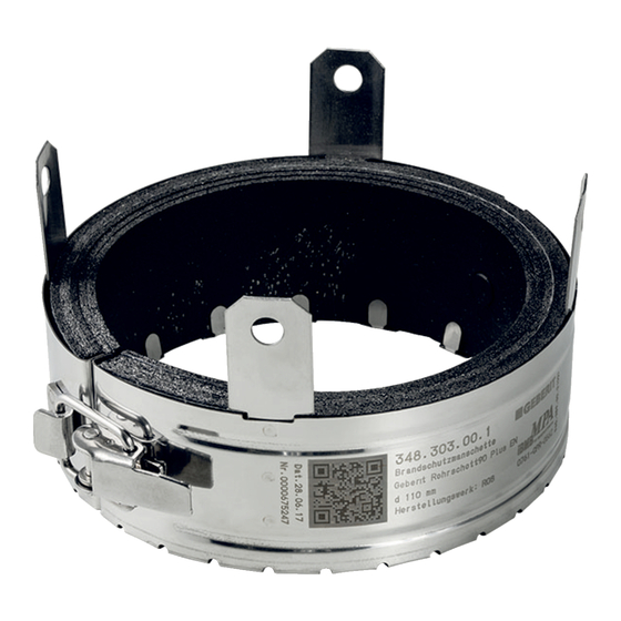 Geberit RS90 PLUS EN Montageanleitung