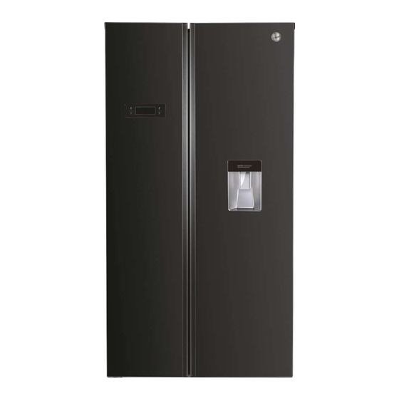 Hoover H-FRIDGE 500 MAXI HHSBSO 6174BWDK Bedienungsanleitung