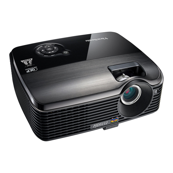 ViewSonic PJD5112 Bedienungsanleitung
