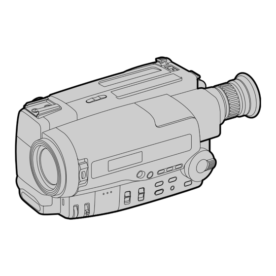 Sony CCD-TR502E Bedienungsanleitung