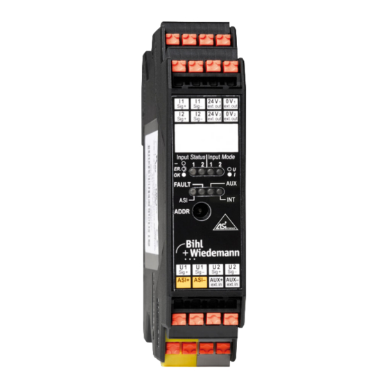 bihl+Wiedemann BWU1345 Montageanweisung