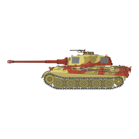 eduard WEEKEND EDITION Pz.Kpfw. VI Ausf.B Tiger II Bauanleitung