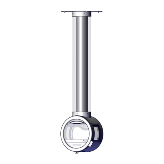 Nordpeis Me Ceiling Stove with DV kit Installations- Und Benutzerhandbuch