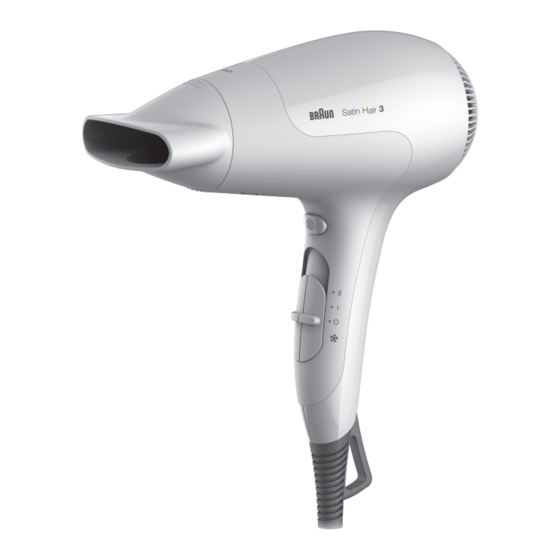 Braun HD 380 Bedienungsanleitung