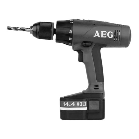 AEG SB2E 14.4 T Super Torque Gebrauchsanleitung