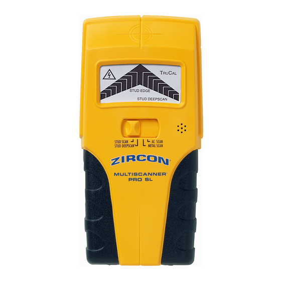 Zircon MultiScanner Handbuch