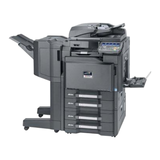 Kyocera TASKalfa 3051ci Anleitung Zum Auslesen Der Zählerstände