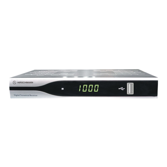 Hirschmann CTR – X 3 USB Bedienungsanleitung