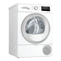 Bosch WTR85T00 Gebrauchs- Und Aufstellanleitung