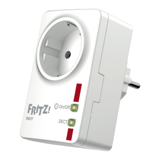 AVM FRITZ!DECT 200 Installation Und Betrieb