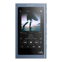 Sony NW-A55 Hilfe
