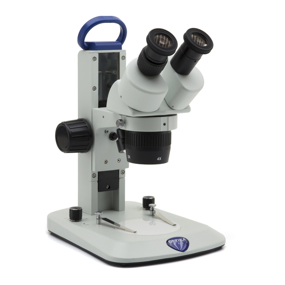 Optika SLX Serie Bedienungsanleitung