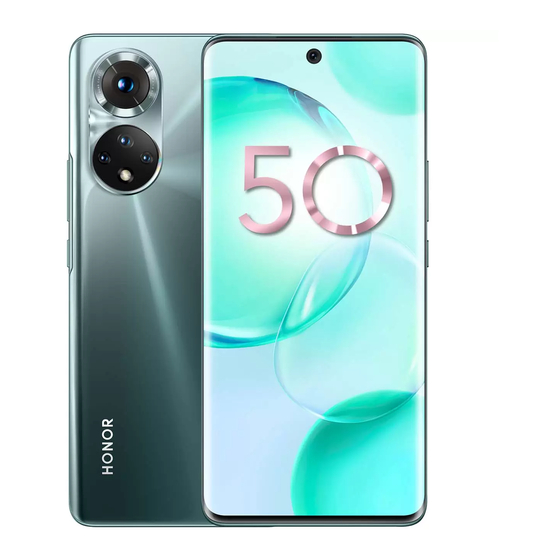 honor 50 5G Handbücher